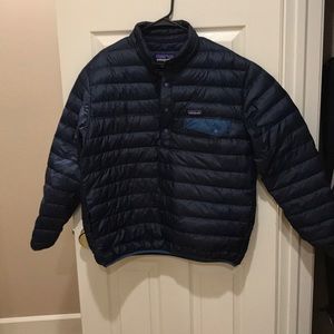 Patagonia Men’s Half-Snap Pullover- navy